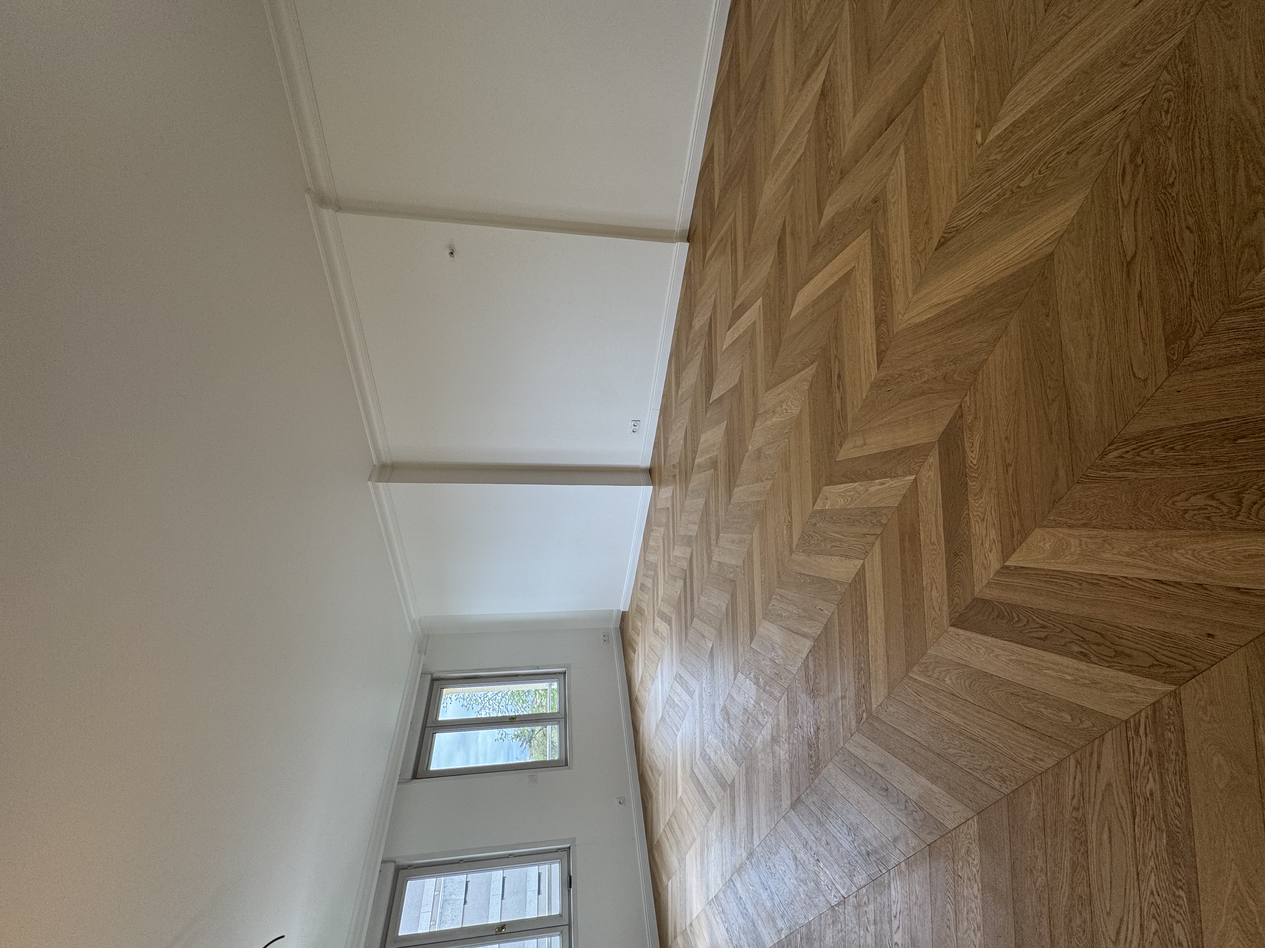Appartement Bordeaux - pose parquet Point de Hongrie