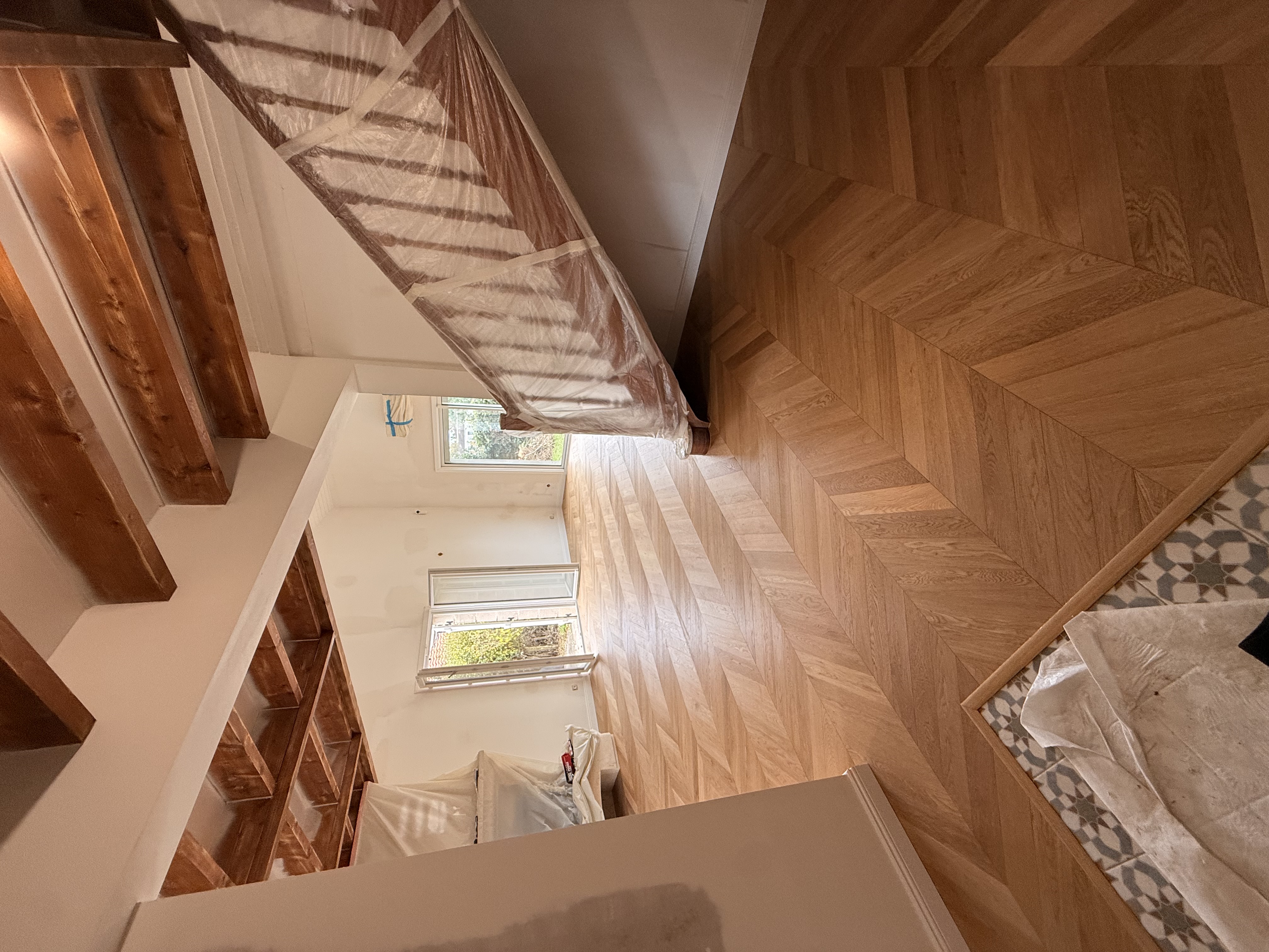 Maison Bordelais - Pose parquet Point de Hongrie Classic , photo 5