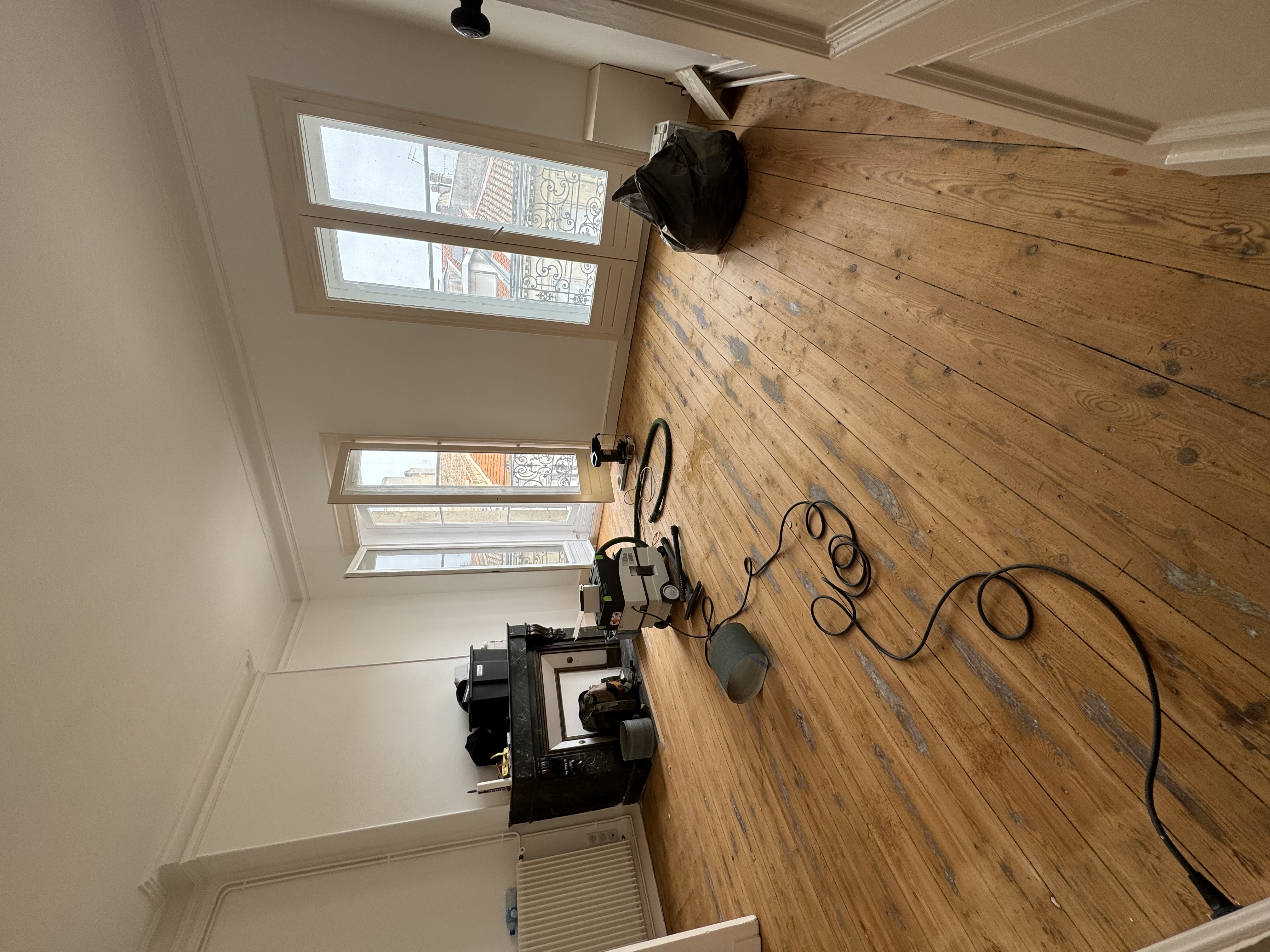 Appartement Bordeaux - Ponçage plancher Pin , photo 3