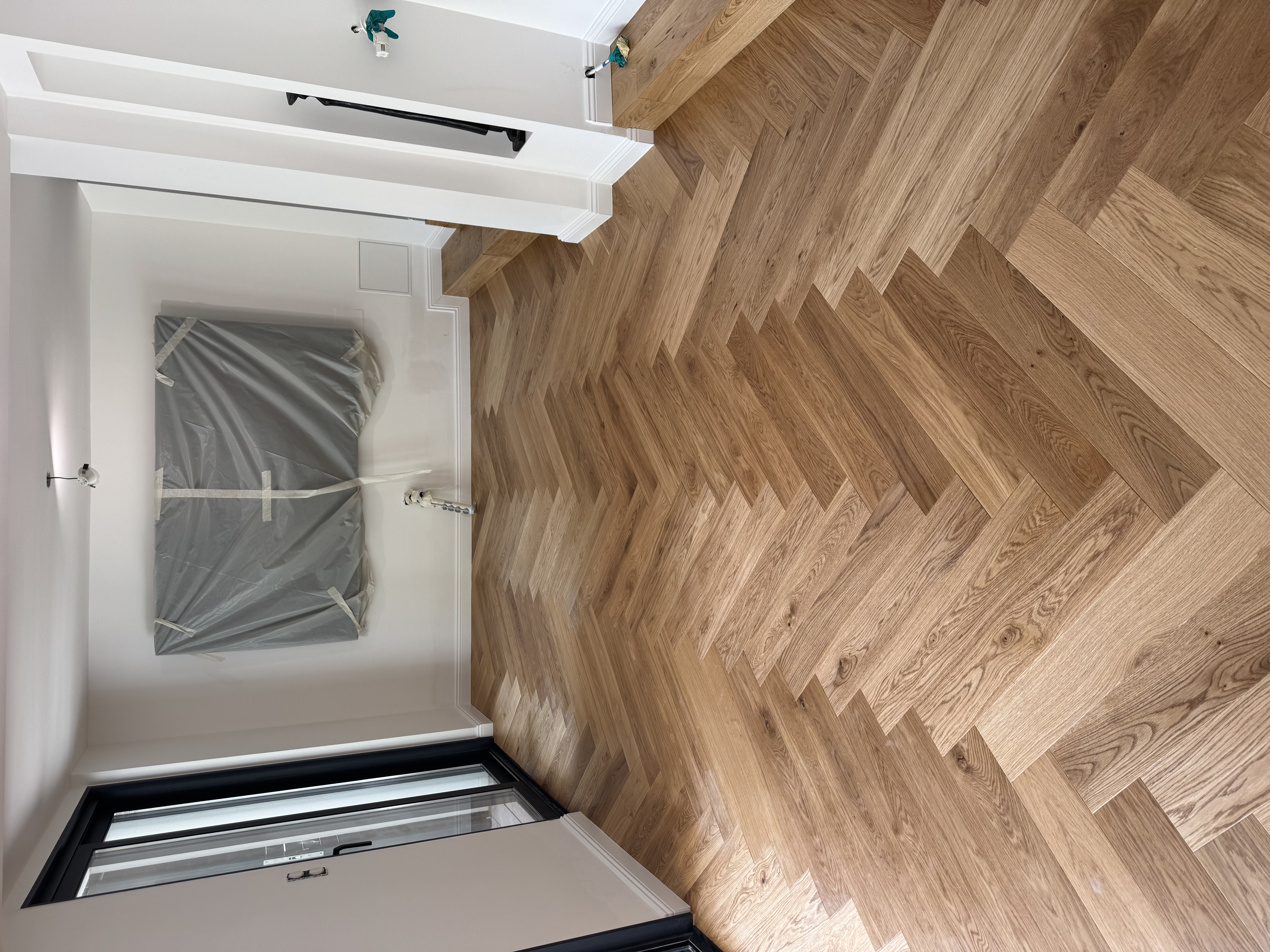Maison Bordelais - pose parquet Bâton Rompu Vendome , photo 3